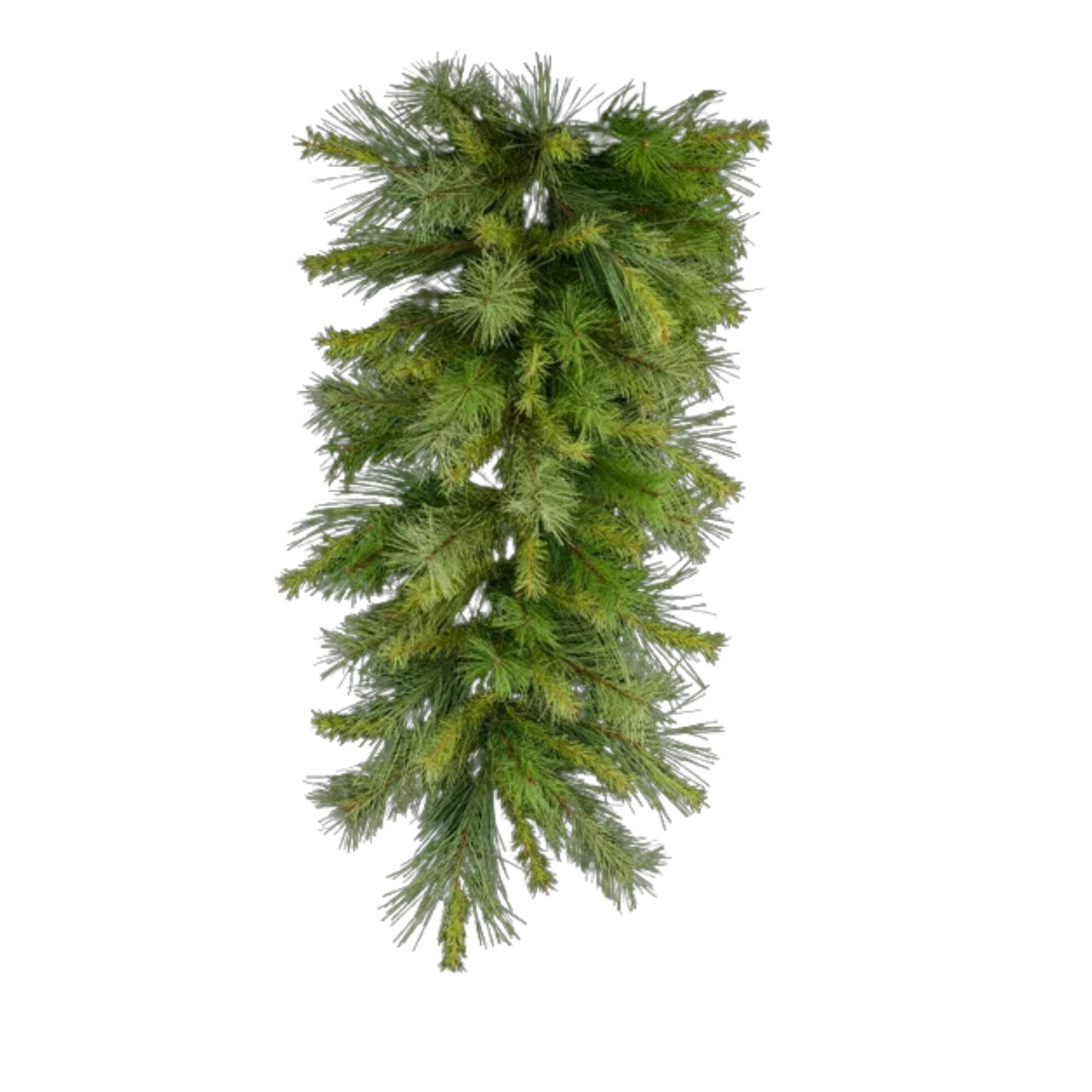 32” Mixed Pine Christmas Swag – Artificial Evergreen Holiday Greenery-XX8776